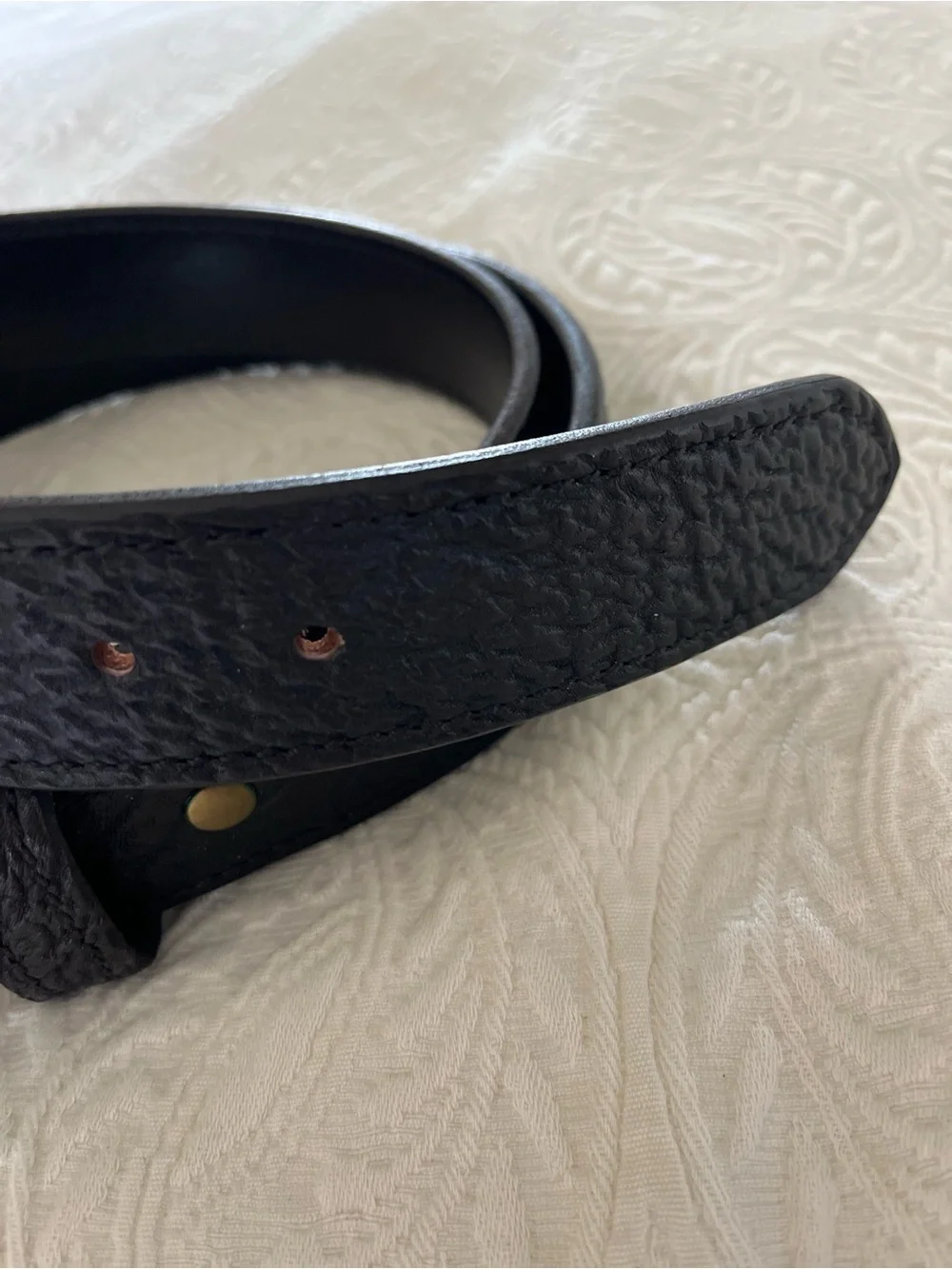 Milt Sparks Holsters Double-Thickness Contoured Sharkskin Gun Belt BrownBlack 44